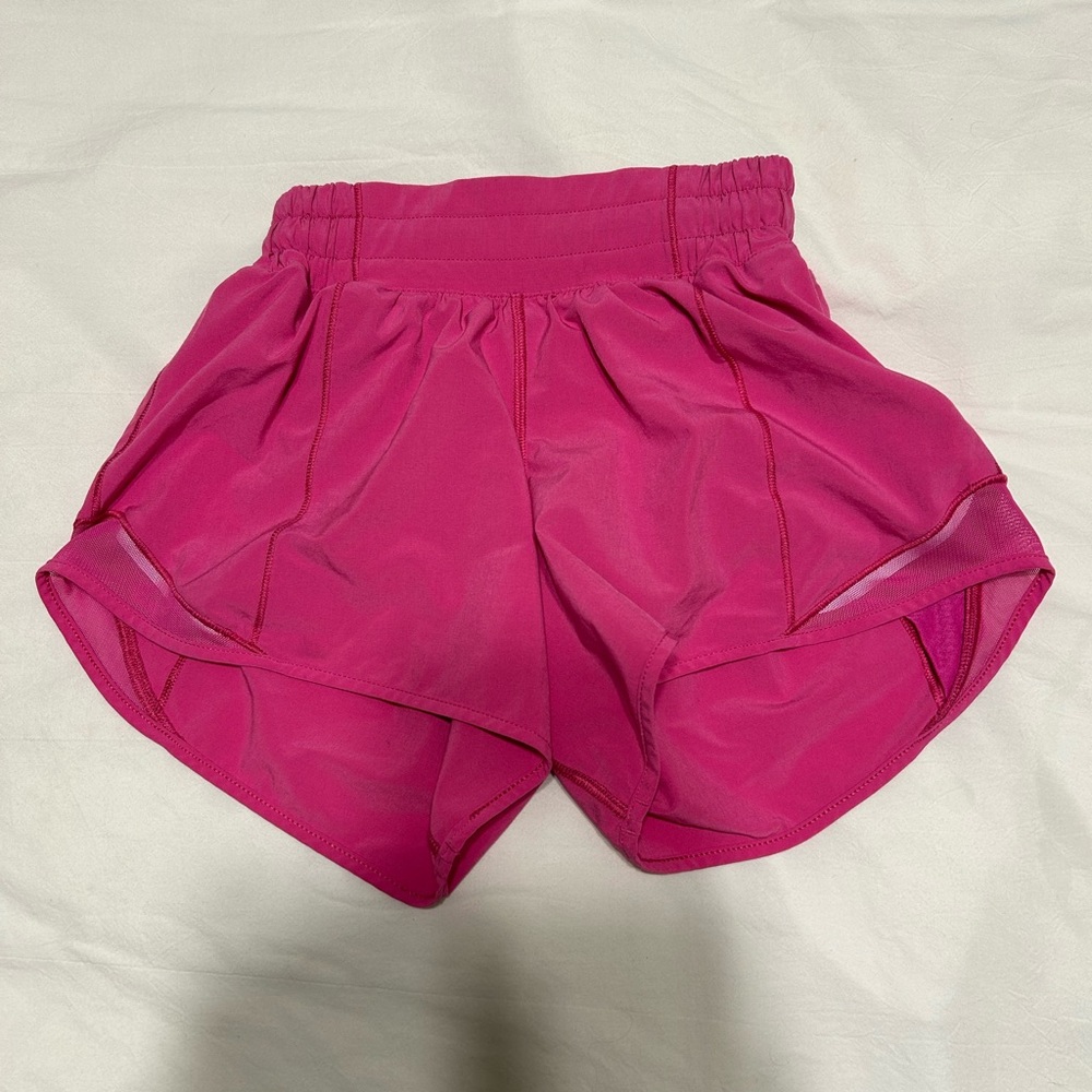pink lulu shorts